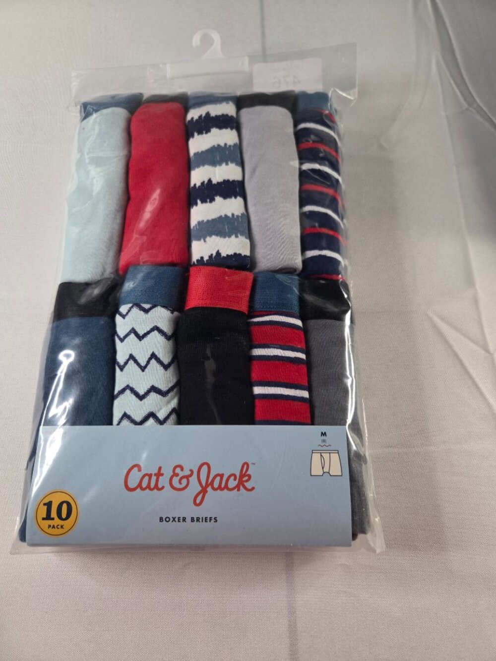 Cat & Jack Boys Boxer Briefs 10 Pack Size M (8) NWT